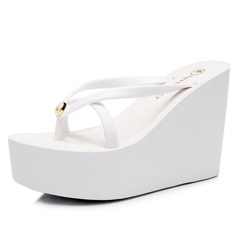 Love Juicy Slippers Women'S Summer Outer Wear 11Cm Thick-Soled Non-Slip Sandals Wedge Sandals - Image 5